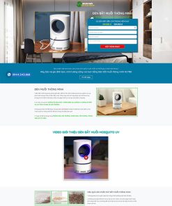 Landing page đèn muỗi